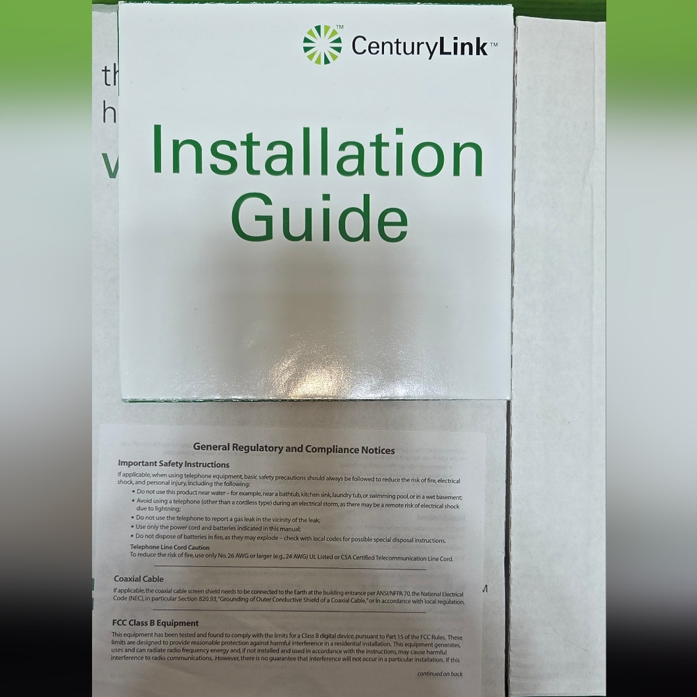 CenturyLink Actiontec C1000A DSL Modem & Wireless-N Router Self-Install Kit - Picture 4 of 7